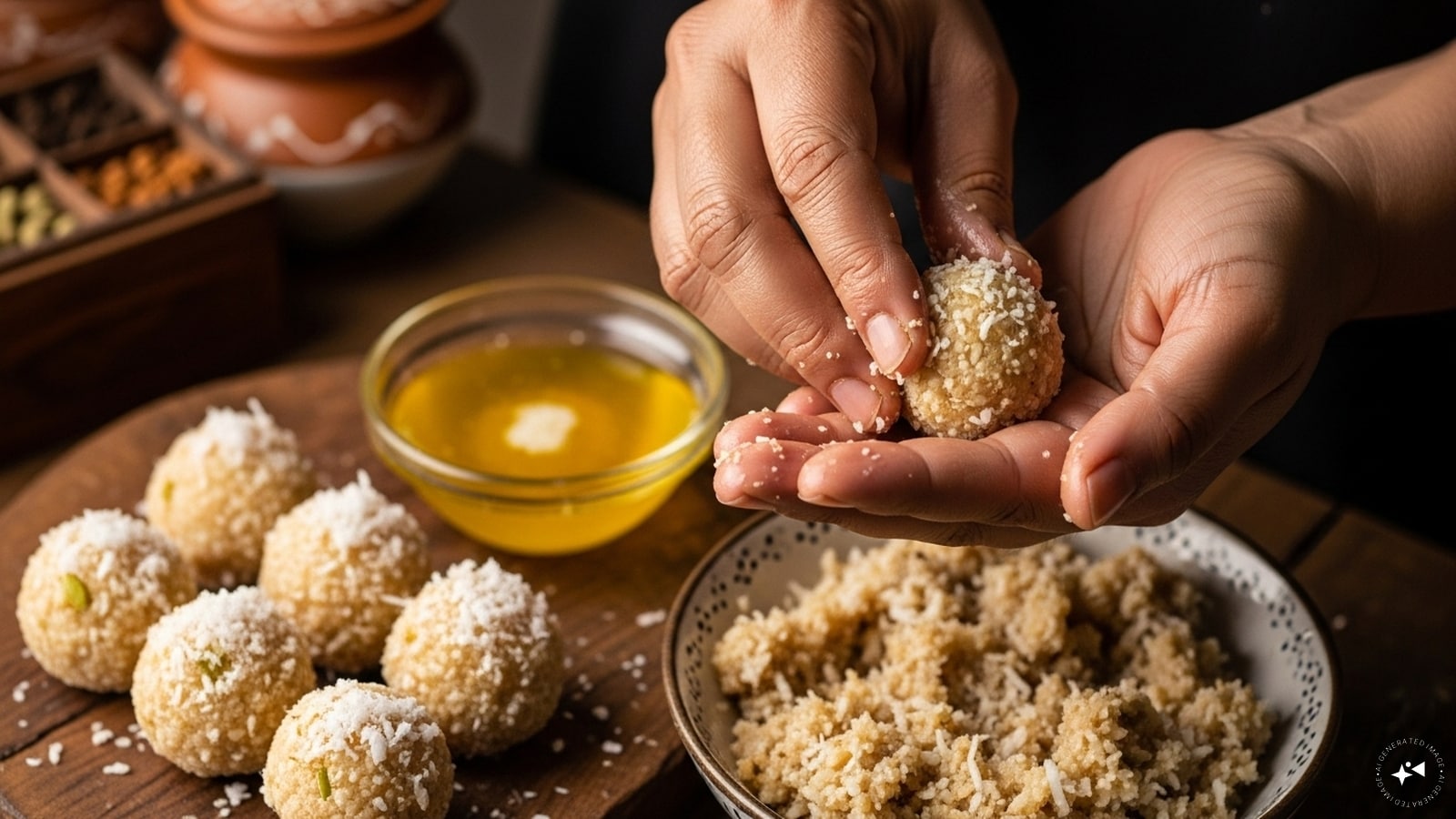Make This Chocolate Coconut Laddoo Recipe With Just 4 Ingredients