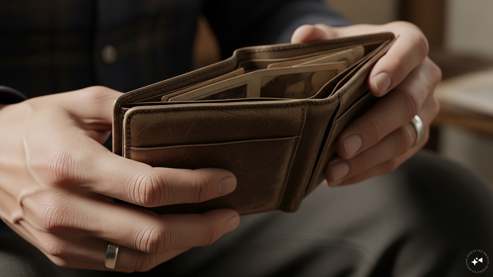 Be grateful: When throwing away an old wallet, thank it for the energy it contains and the service it has done so far. This is a kind of emotional and energetic farewell. (AI generated image)