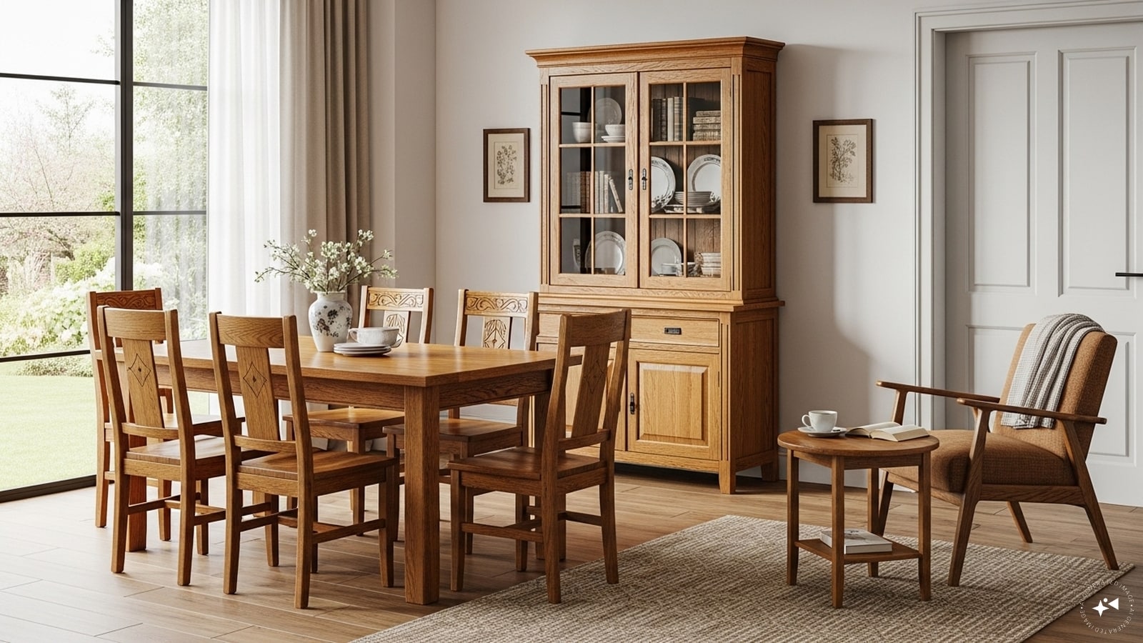 Wooden Furniture: Wood can also be used as furniture. By keeping wooden chairs, tables, cabinets, etc., at the right places, you can also bring wooden elements into the house. Wooden Furniture: Wood can also be used as furniture. By keeping wooden chairs, tables, cabinets, etc., at the right places, you can also bring wooden elements into the house.