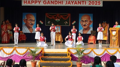 Gandhi Jayanti 2025: This year marks the 156th birthday anniversary of Mahatma Gandhi. (AI generated image)