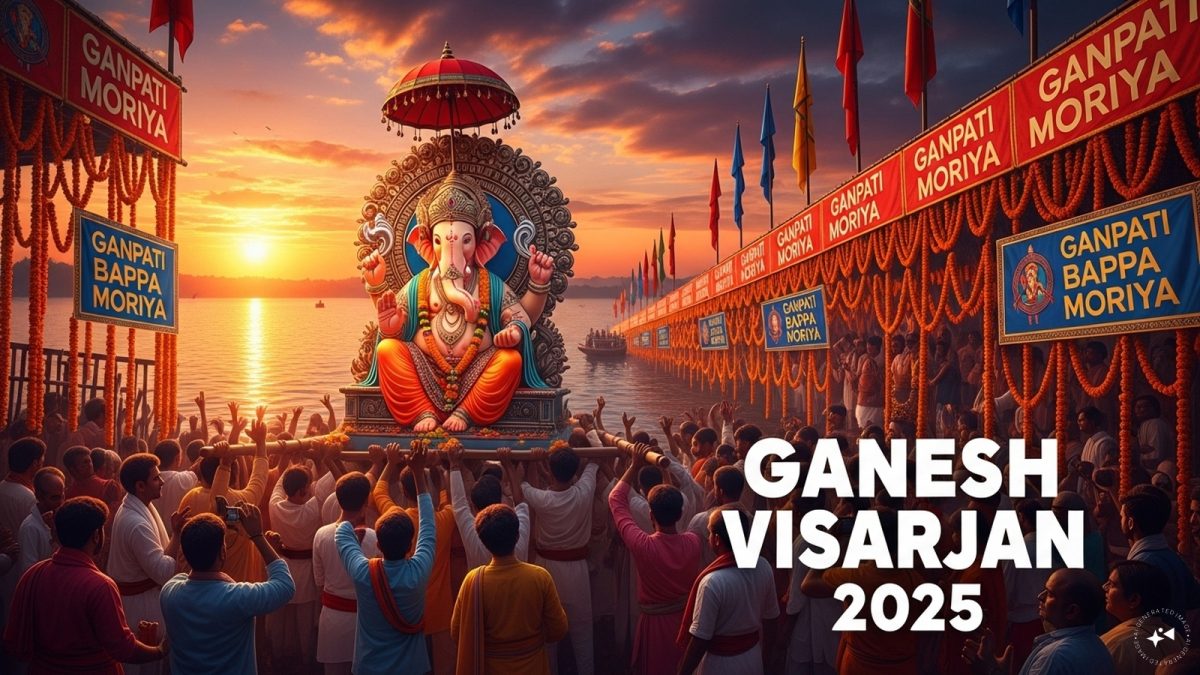 Anant Chaturdashi 2025: How To Perform Ganesh Visarjan At Home - Step-By-Step Guide