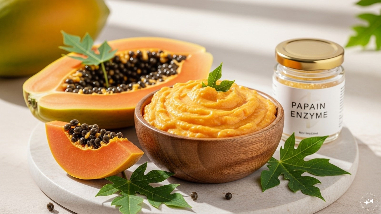 9. Papaya PasteWhy it works: Papaya is rich in papain, an enzyme that naturally exfoliates and brightens skin. 9. Papaya PasteWhy it works: Papaya is rich in papain, an enzyme that naturally exfoliates and brightens skin.