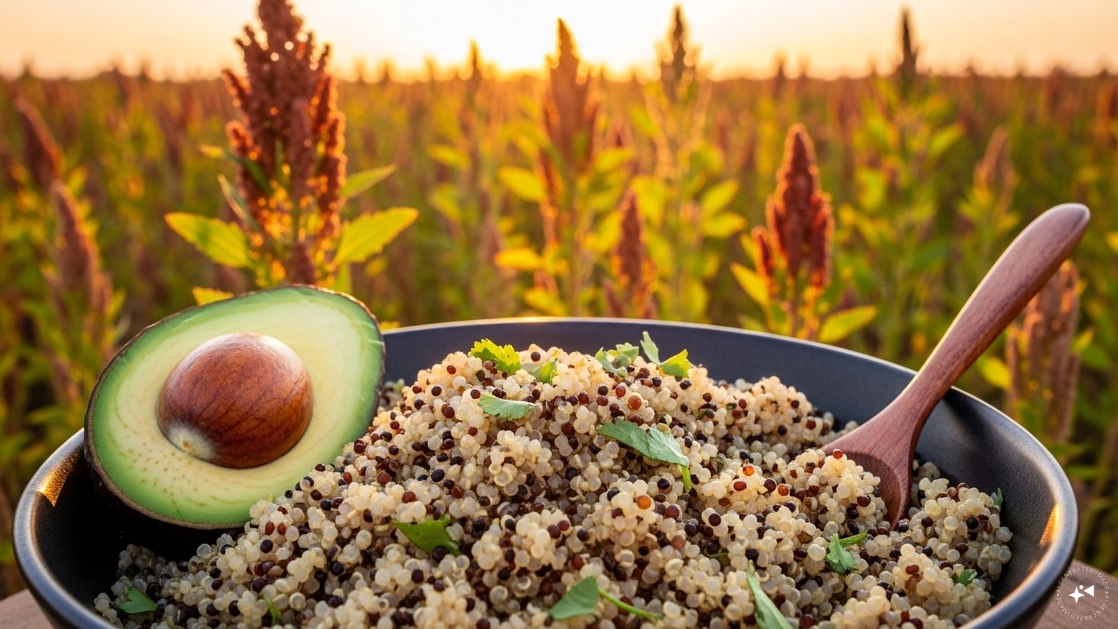  Quinoa: It is high in protein and fiber. It is also gluten-free, and contains all 9 essential amino acids. Quinoa keeps you full longer and supports muscle retention.