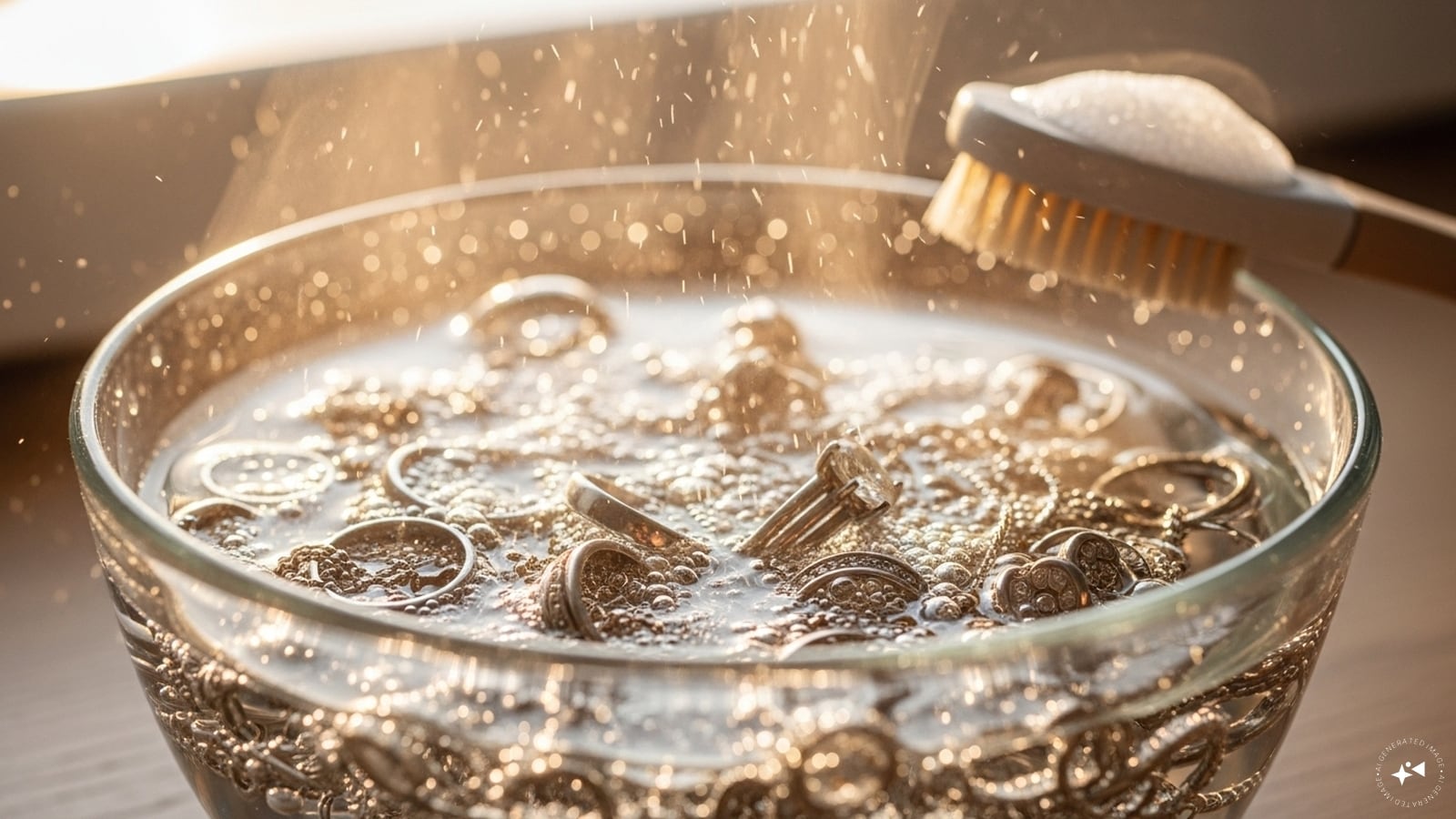 Use Warm Water: One of the quickest and most effective ways to clean your jewellery is with warm water. The warm water helps loosen dirt and grime, leaving your jewellery looking shiny and new. Use Warm Water: One of the quickest and most effective ways to clean your jewellery is with warm water. The warm water helps loosen dirt and grime, leaving your jewellery looking shiny and new.