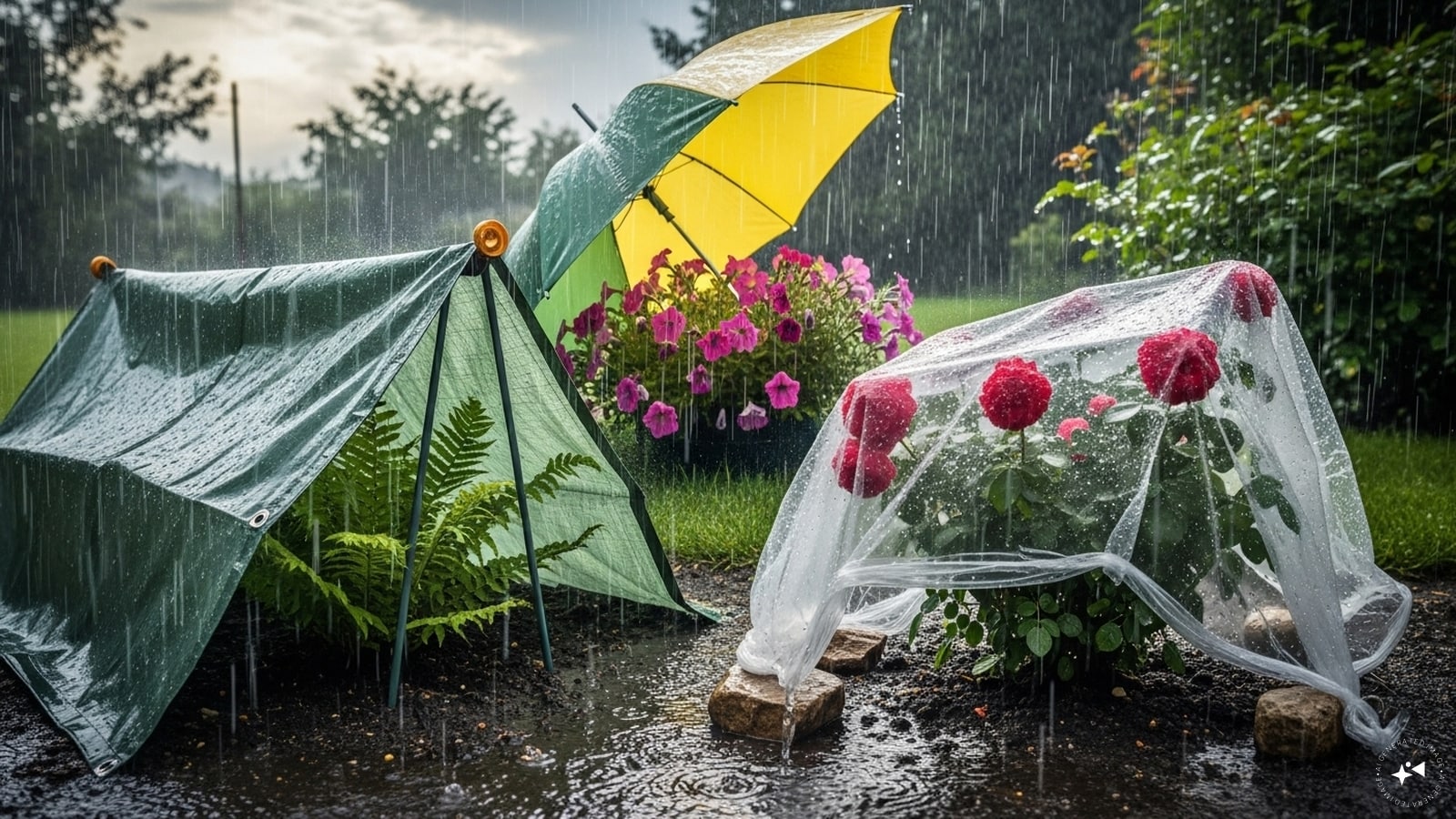 Tips And Tricks: How To Protect Plants During Rain?