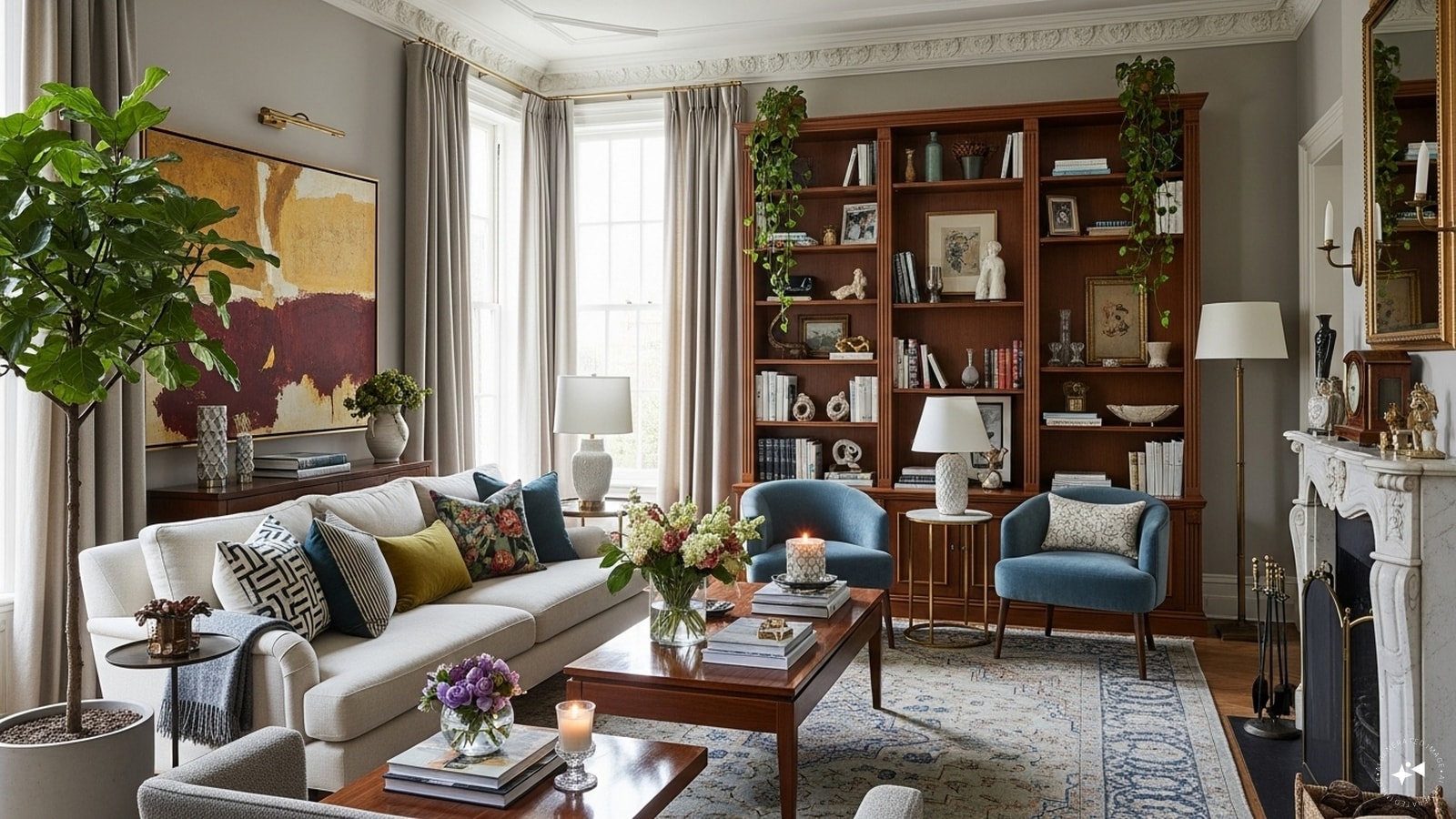 Which plants to avoid in the living room? (AI generated image) Which plants to avoid in the living room? (AI generated image)