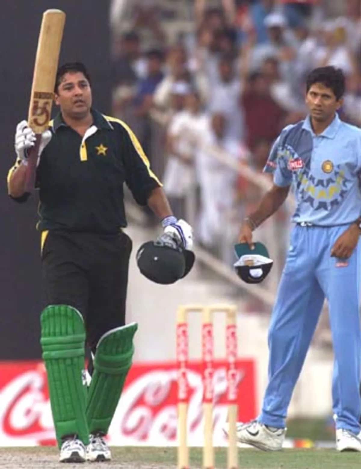 1999 – Pepsi Cup – Pakistan defeated India by 123 runs: 