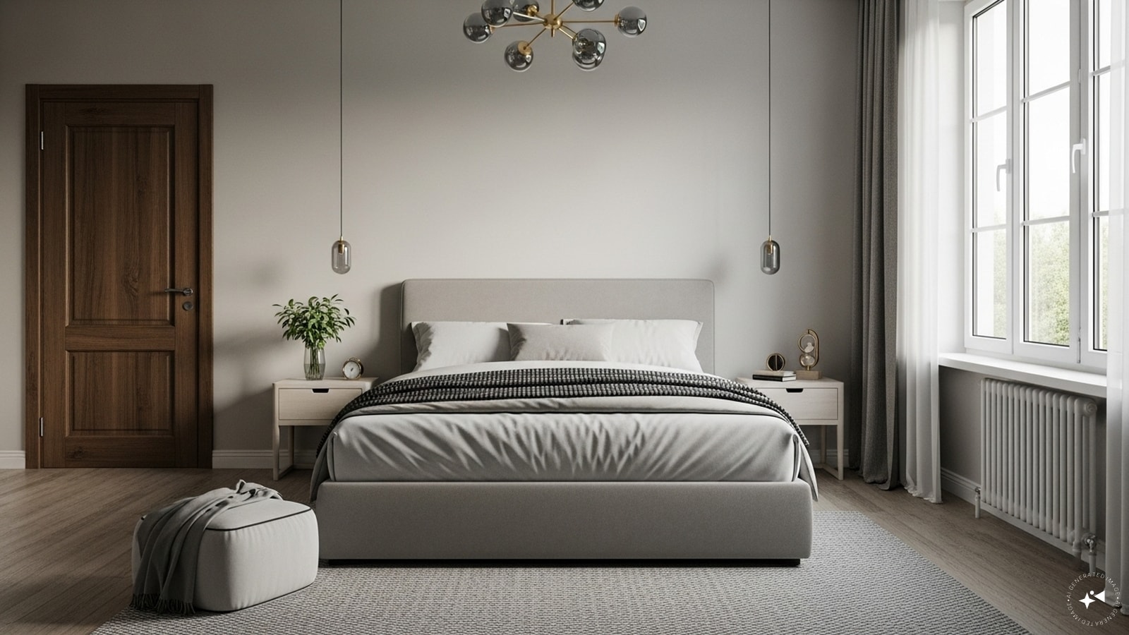 Bedroom Arrangement: The bedroom is the center of personal life and relationships. Therefore, the furniture here should be placed in a balanced and comfortable manner. (Pro tip: The bed should always be against a solid wall. The headboard of the bed should be strong. Avoid positioning the bed directly in front of the door. This is called the "cuffin position," which is considered inauspicious. To maintain the energy flow, leave a gap beneath the bed, Remove broken or useless furniture and things from the bedroom.)