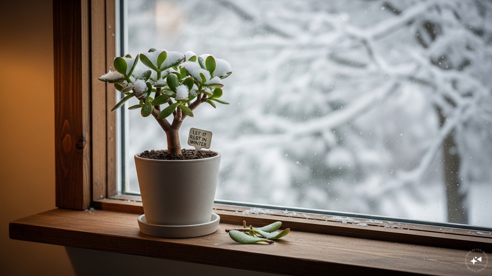  Let It Rest in Winter: During colder months, reduce watering and stop fertilizing. Jade plants go semi-dormant in winter and need less care.