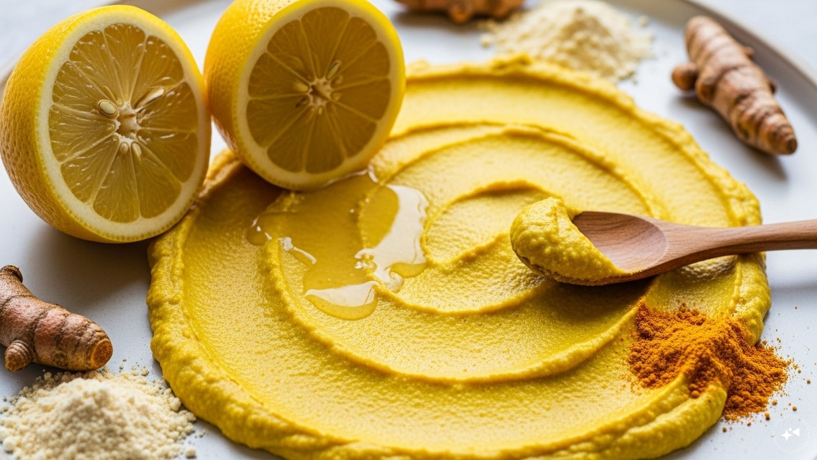 3. Gram Flour, Lemon & Turmeric PasteWhy it works: Lemon helps reduce pigmentation, gram flour exfoliates, and turmeric soothes. 3. Gram Flour, Lemon & Turmeric PasteWhy it works: Lemon helps reduce pigmentation, gram flour exfoliates, and turmeric soothes.