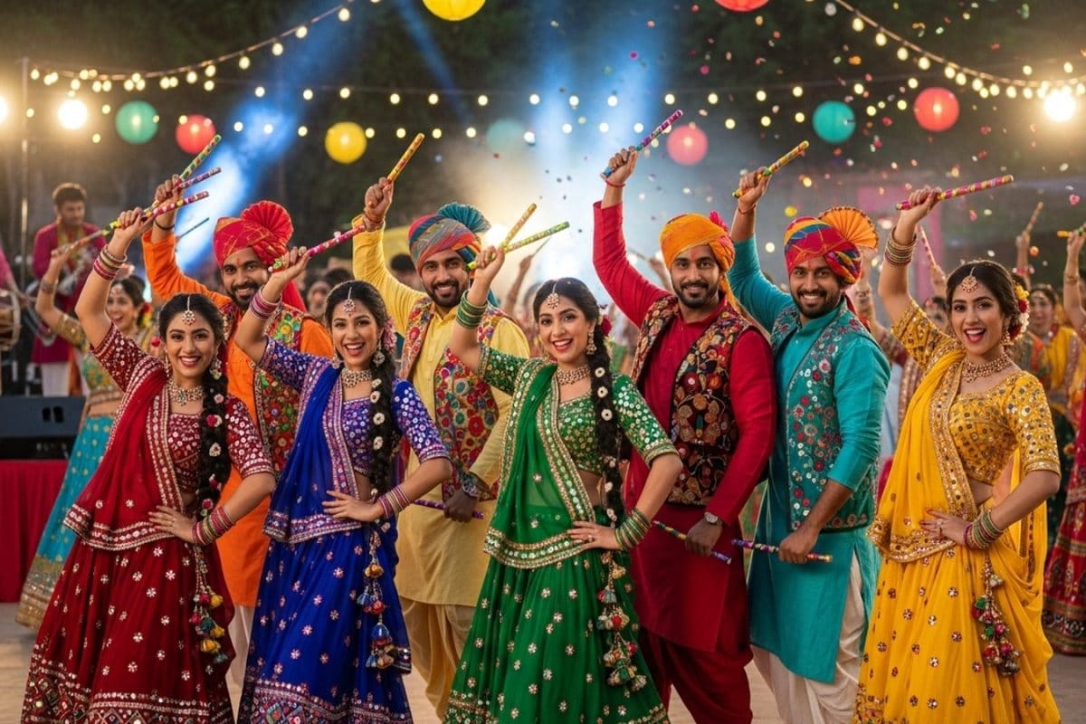 Top 8 Gemini AI Photo Edit Prompts To Get Best Dandiya, Garba Or Durga Puja Look