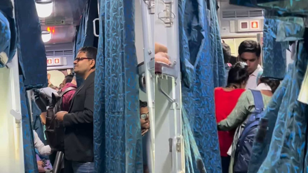 Train Travel Nightmare: Overcrowding and Discomfort