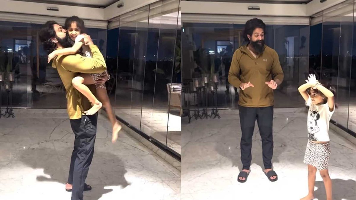 Yash Shares Sweet Video with Daughter on Daughter's Day