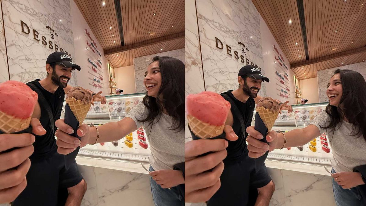 Kartik Aaryan Celebrates GST 2.0 with Ice Cream in Dubai