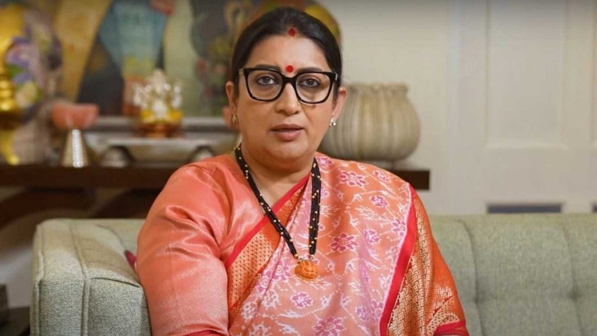 Smriti Irani Says ‘You Have To Be Your Own CEO, CFO And Intern ...