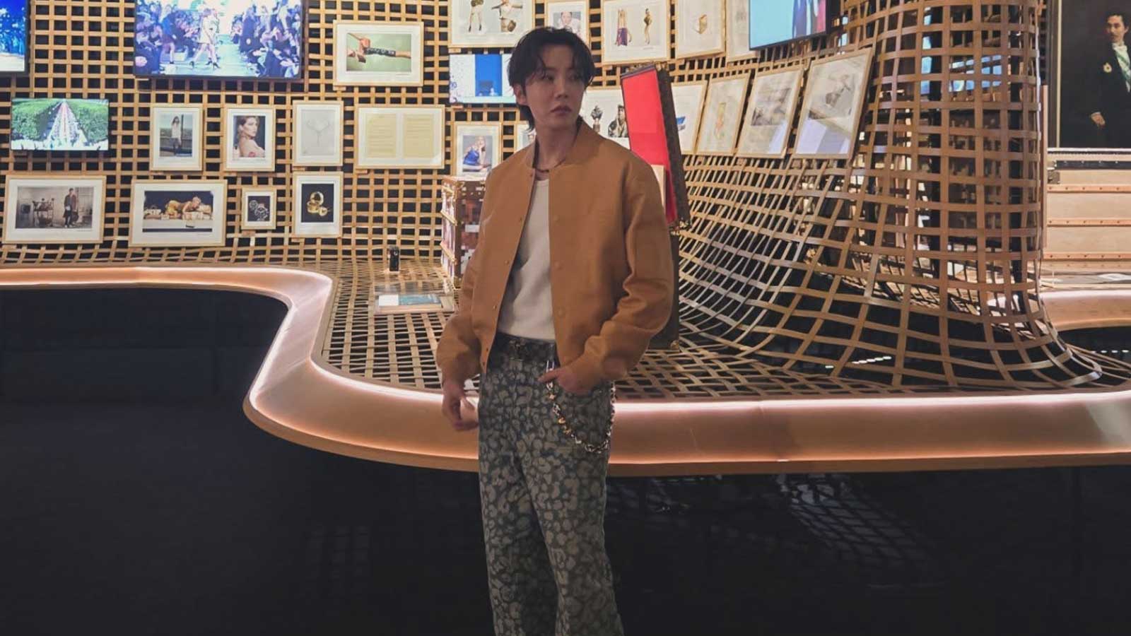 BTS Star J-Hope Attends A Creative Exhibition In Japan With Swag