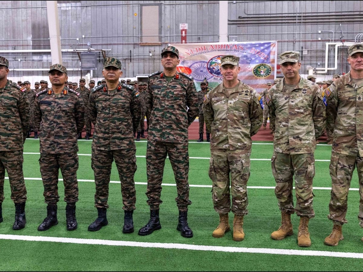 Yudh Abhyas 2025: India, US Begin Joint Military Exercise In Alaska Amid Tariff Row | India News - News18