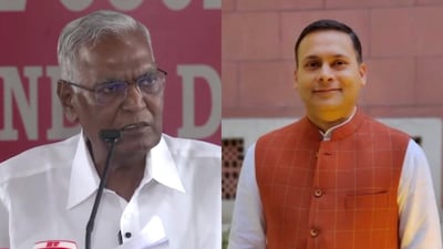  BJP Tears Into CPI’s D Raja Over Call For Talks With Maoists 