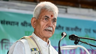 Jammu and Kashmir Lieutenant Governor Manoj Sinha. (PTI file photo)