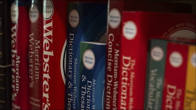 Merriam-Webster is updating its 'Collegiate' dictionary after 22 years. (AP)