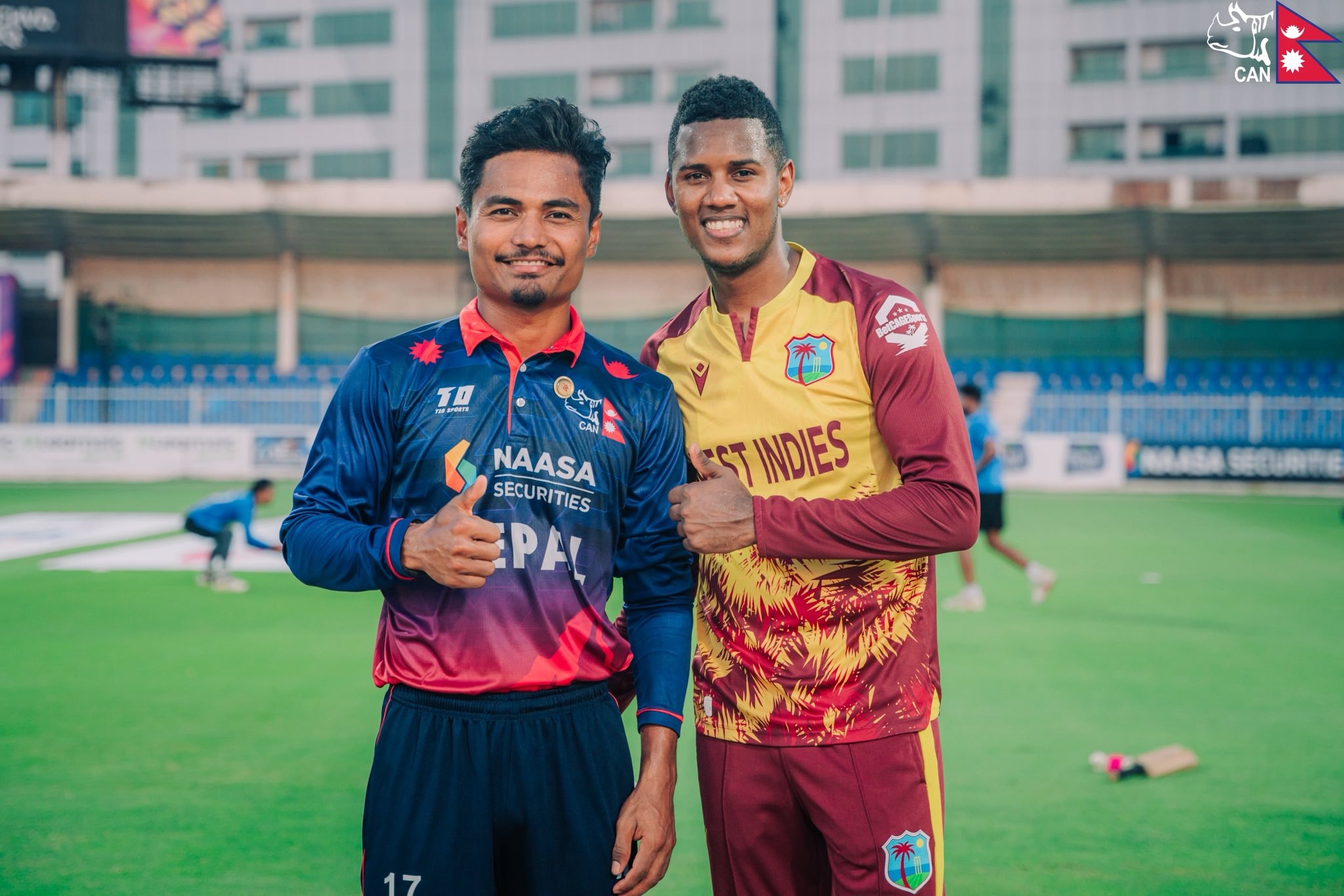 nepal cricket team vs west indies cricket team biggest win run record associate team t20