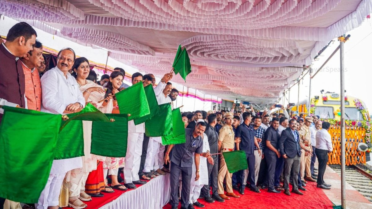 Maharashtra Route Opens First Train in 30 Years