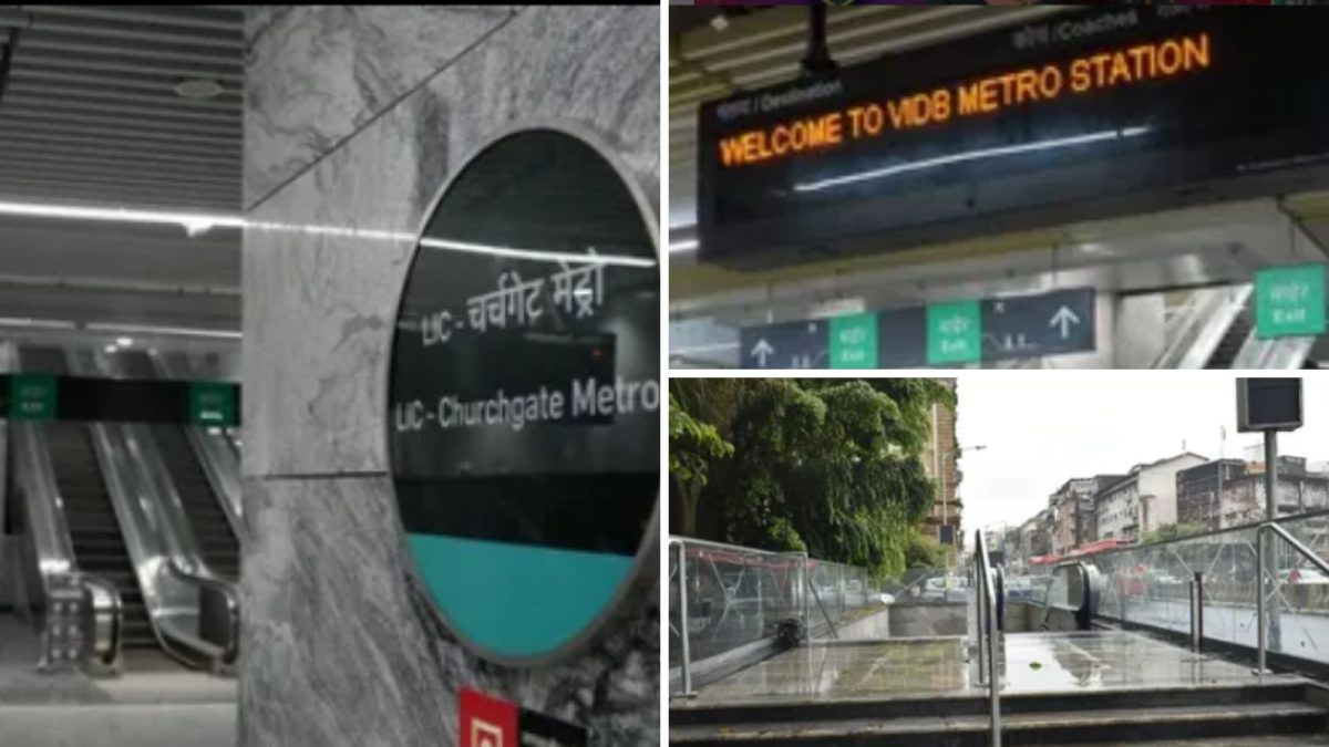 Mumbai Metro-3 Stations: Hutatma Chowk, Vidhan Bhavan & Churchgate