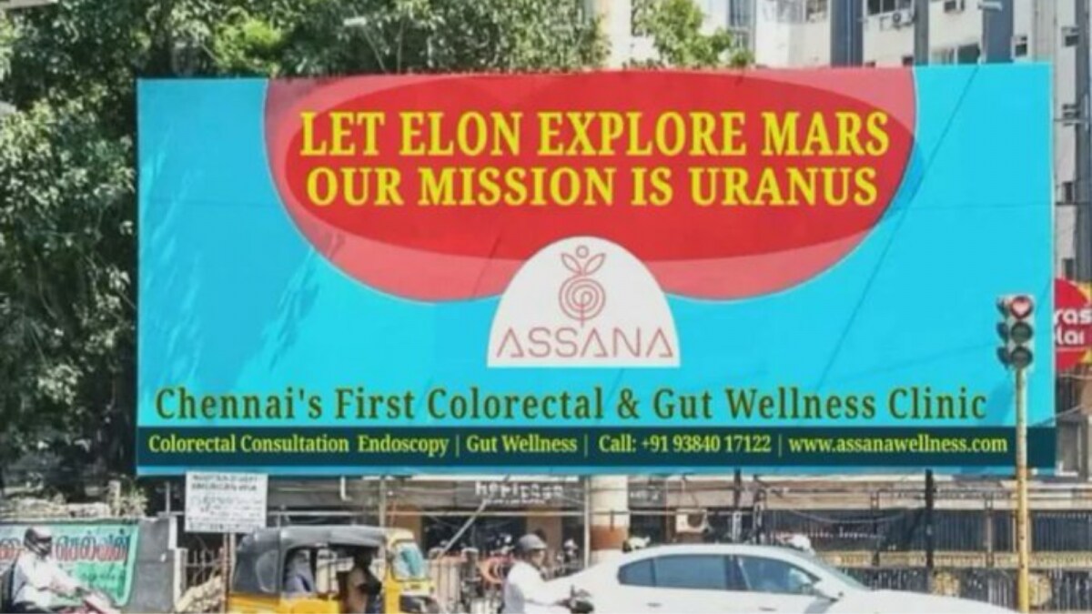 Chennai Clinic's Billboard Ad Goes Viral