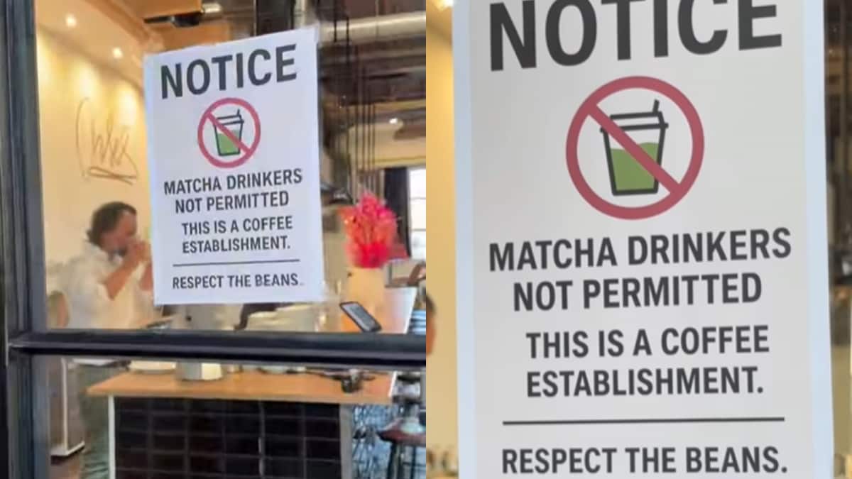Cafe Owner's Anti-Matcha Campaign Goes Viral Online