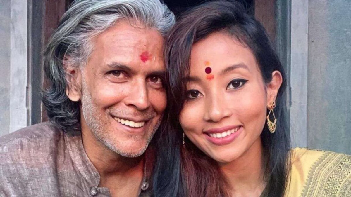 Milind Soman Celebrates Ankita's Birthday With Love