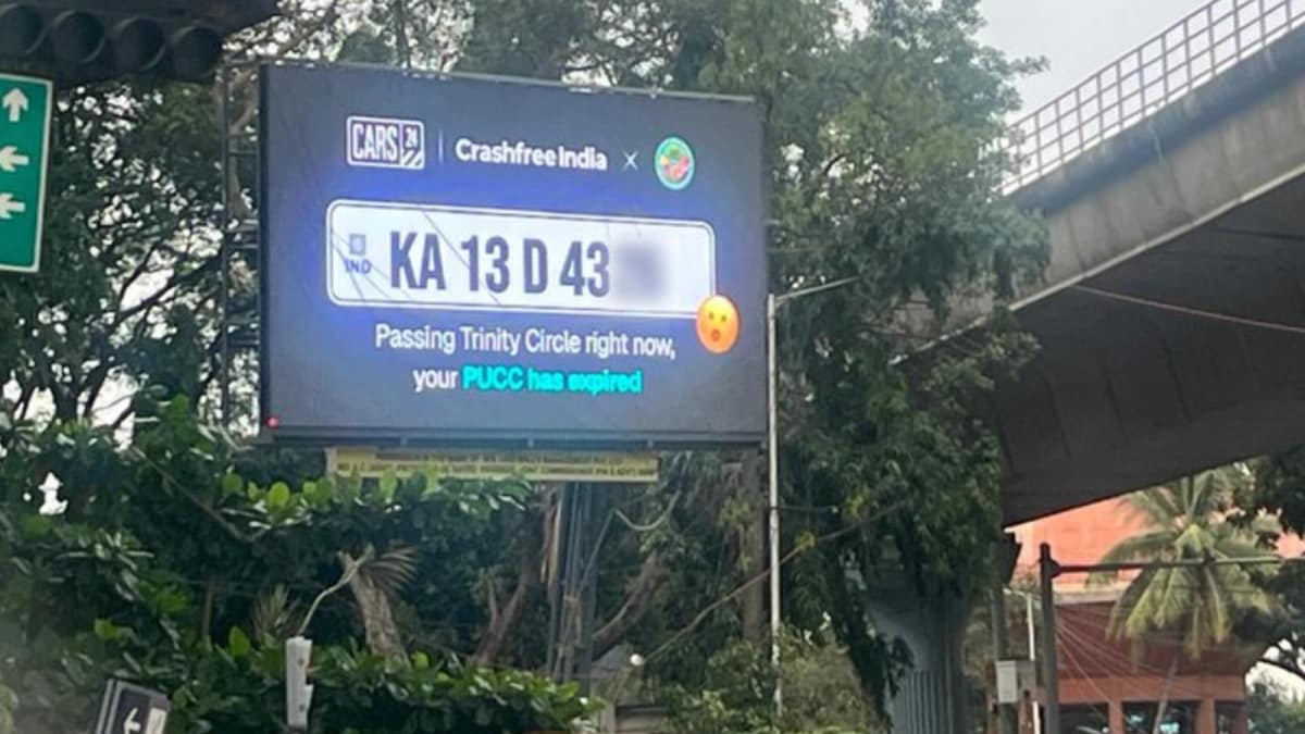 Bengaluru Rolls Out AI Billboard for Traffic Fines
