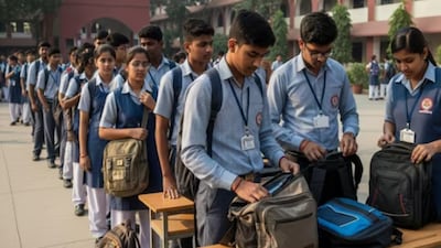 From just 10 students, the school strength shot up to 56 students, as word spread about Vamsi's innovative teaching model.(Representative/News18 Hindi)