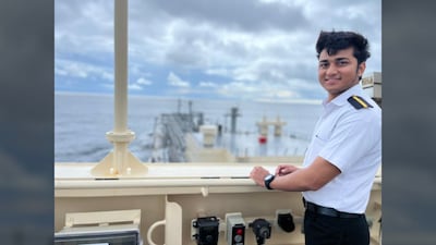 Merchant Navy cadet Karandeep Singh Rana went missing last month. (Image: X/@VishaliGarg13)