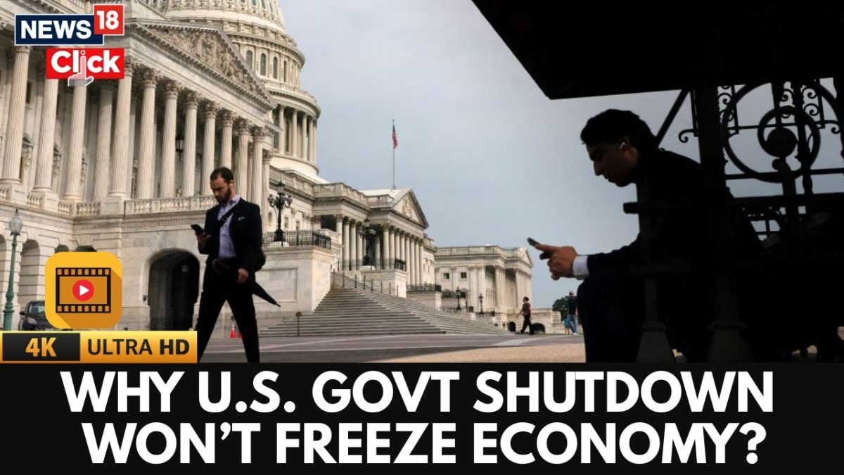 Despite Shutdown Panic, Experts Say US Economy Won’t Come To A Halt | Trump | Washington DC | 4K