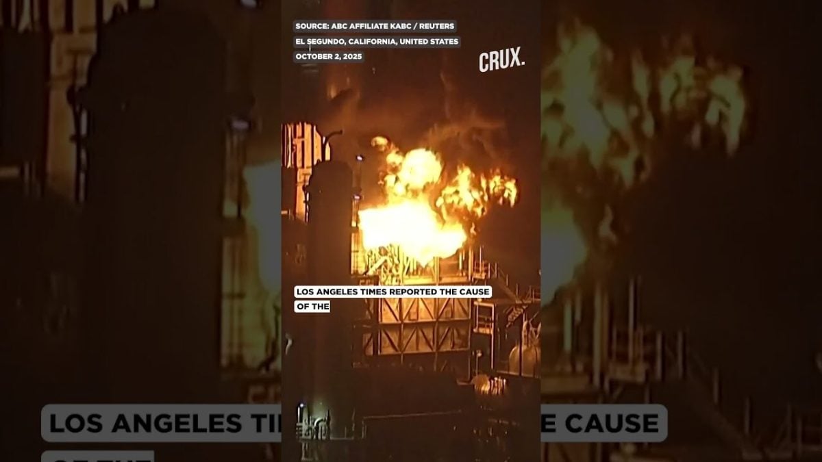 <div>Watch: Fire Burns Chevron's El Segundo Refinery</div>