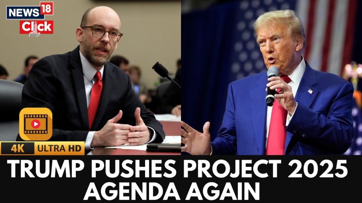 Trump Revives Project 2025 Agenda — Meeting with Lead Strategist ...