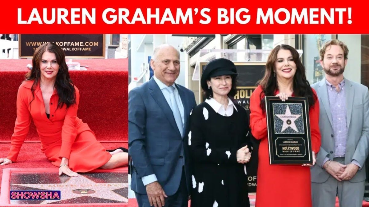 Gilmore Girls Star Lauren Graham Receives Hollywood Walk of Fame ...