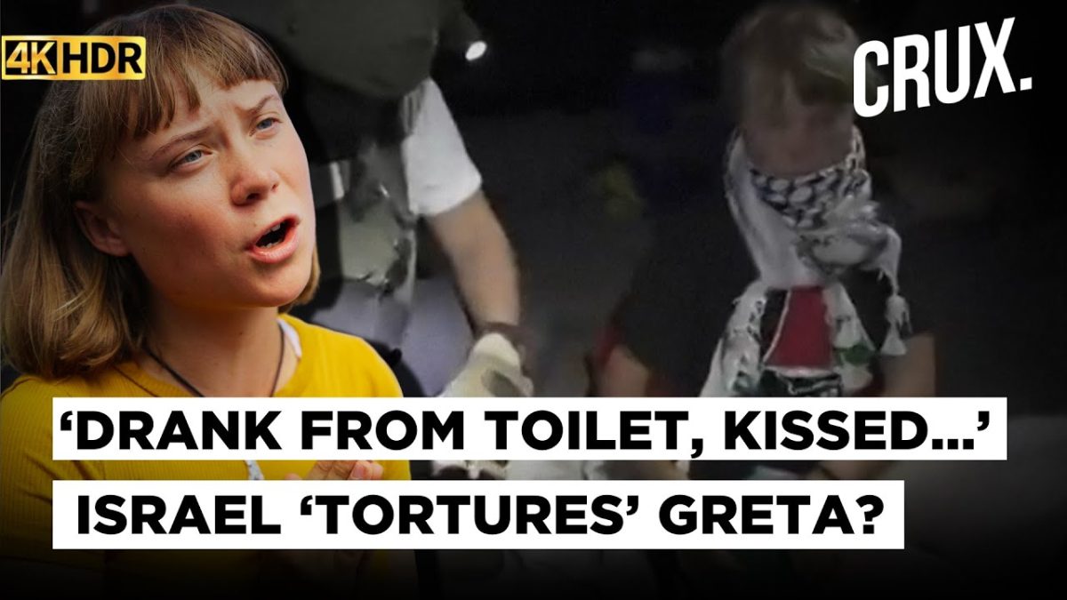 Netanyahu ‘Ordered’ Drone Attack From Submarine On Gaza Aid Flotilla, ‘Tortured’ Greta | Israel | 4K