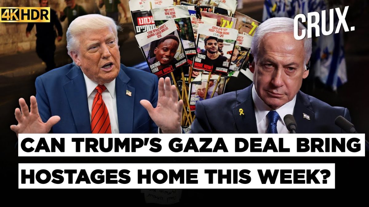 <div>Donald Trump Pushes Israel And Hamas To 