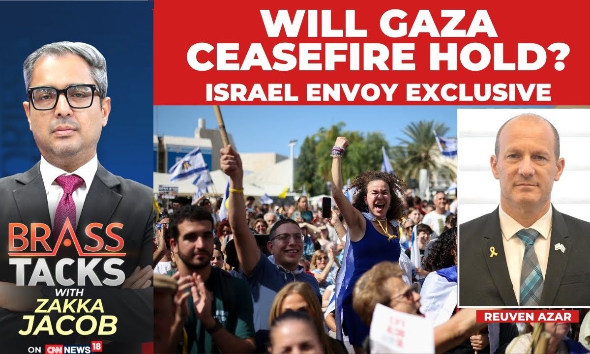 Israeli Ambassador To India Reuven Azar Speaks Exclusively On Peace Deal | Will The Ceasefire Hold?