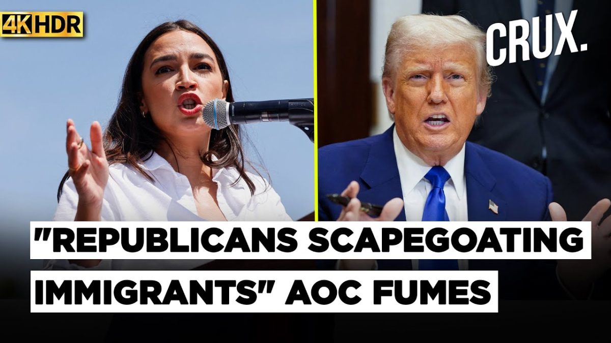 "Grasping At Straws" AOC Rejects GOP Claim Of Shutdown Due To 'Healthcare For Immigrants' | 4K