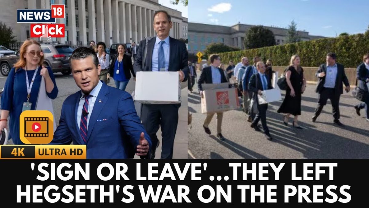 US Not So United? Journalists Vacate Pentagon Workspace Amid ‘Sign or Leave’ Ultimatum | 4K