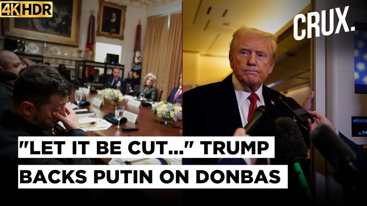 'Threw Map, Cursed...' Furious Trump Warned "Putin Will Destroy You" In Tense Zelensky Meeting | 4K