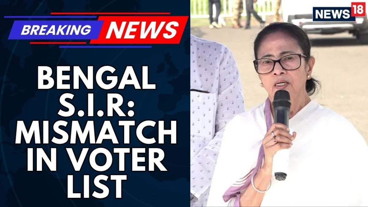 West Bengal S.I.R News: Mismatch Of Voter-List Explained District Wise | Mamata Banerjee News