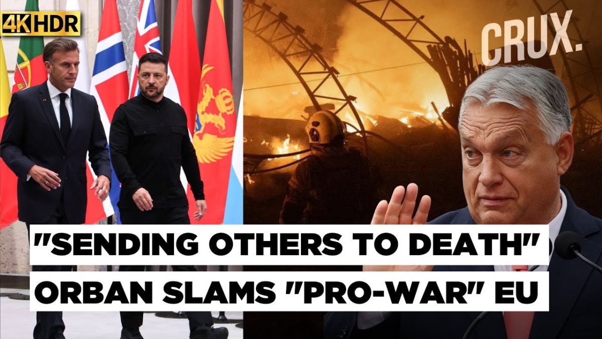 "Hungarians Won't Die For Ukraine" Orban Attacks Brussels For "Hindering Trump's Peace Mission" |4k