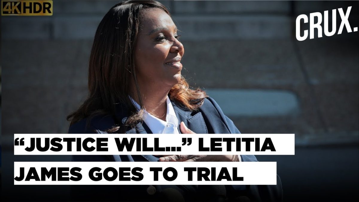 Trump Critic Letitia James Pleads "Not Guilty" In Bank Fraud Case, Trial Set for Jan 26 | 4K
