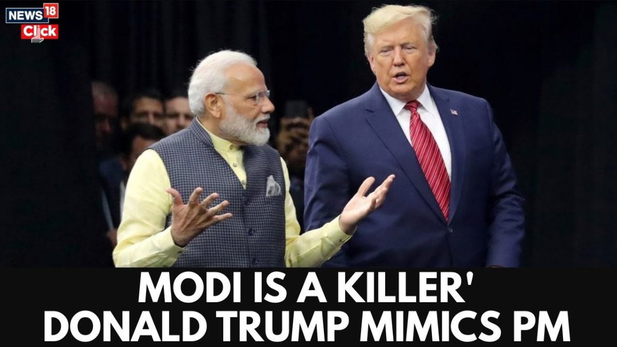 US President Donald Trump Mocks PM Modi In Shocking Remarks On India-Pakistan Relations | N18G