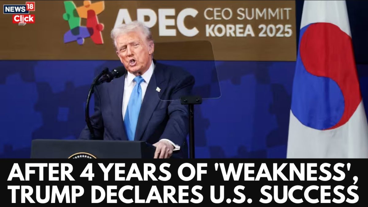 Trump's South Korea Visit: Trump Highlights Achievements In Economy, Foreign Policy | APEC Summit