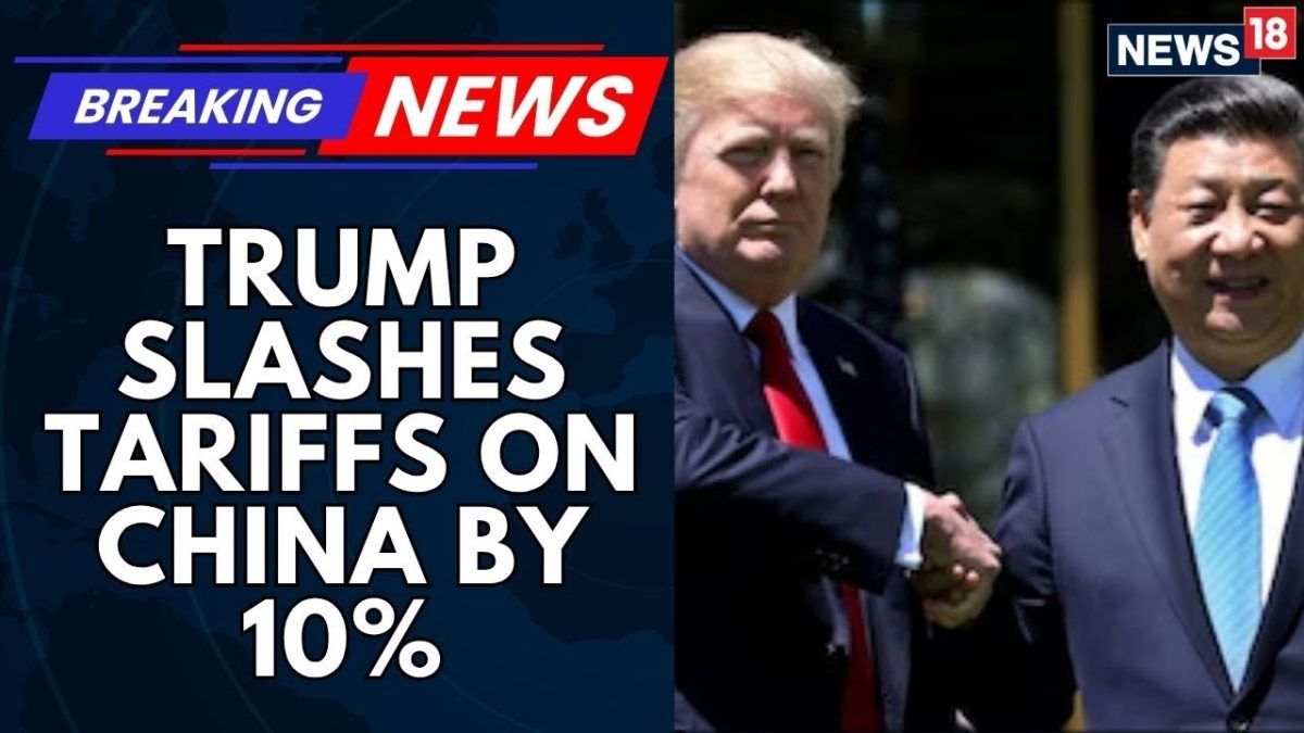 After Meeting With Chinese President Xi Jinping, Donald Trump Slashes Tariffs On China By 10%