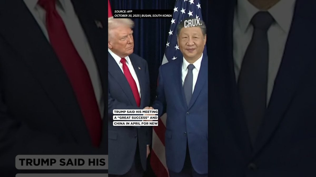 Trump, Xi Skip Taiwan as They Strike Trade Deal in South Korea, POTUS Plans China Trip